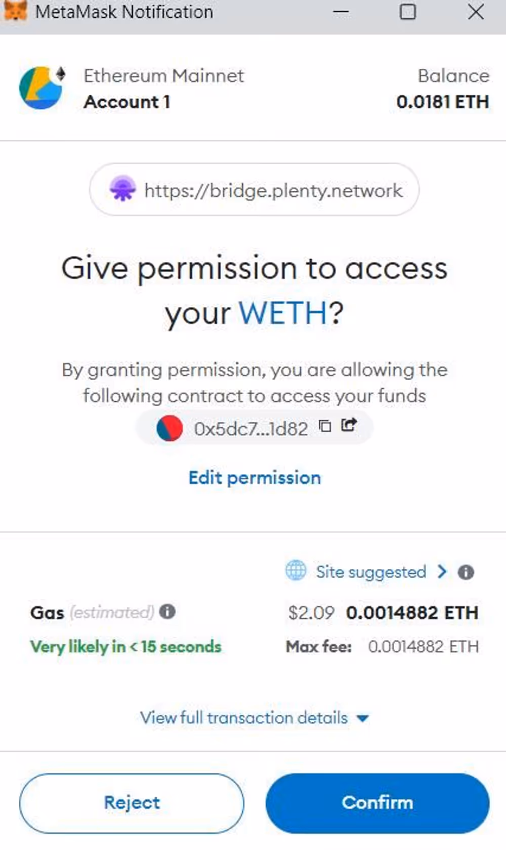 How To Swap ETH for XTZ Without a Centralized Exchange., image 12