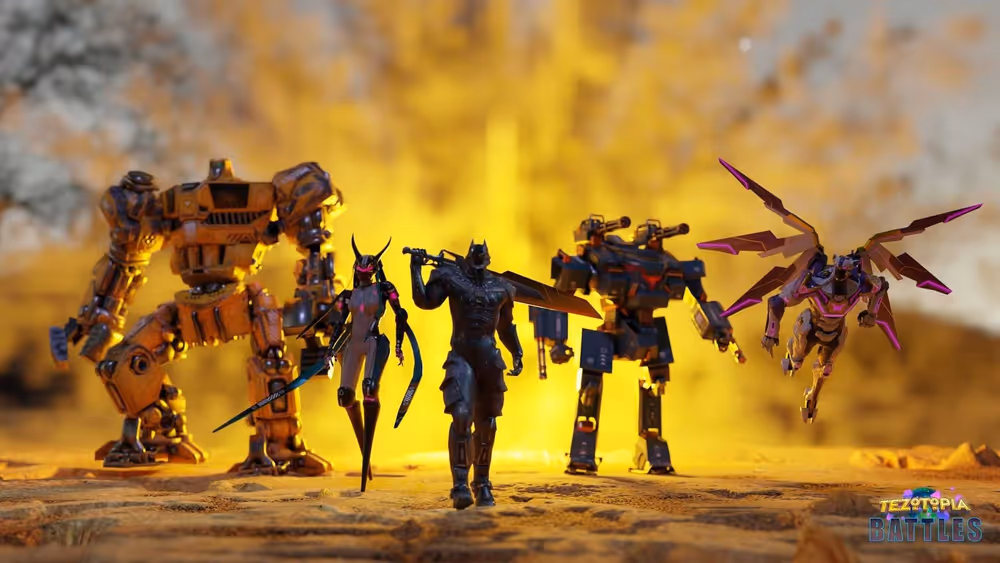 Tezotopia Battles has Launched image 1