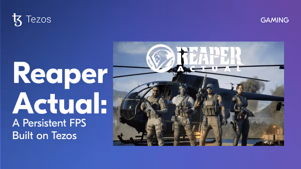 Tz Blog Reaper Actual a Persistent FPS Built on Tezos 290725 2 Min