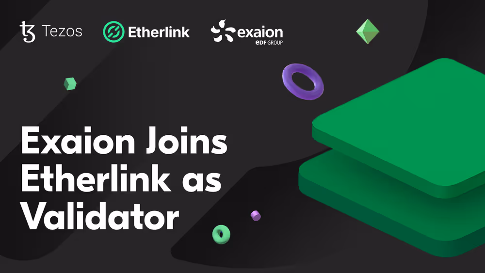 Exaion Joins Etherlink as Validator