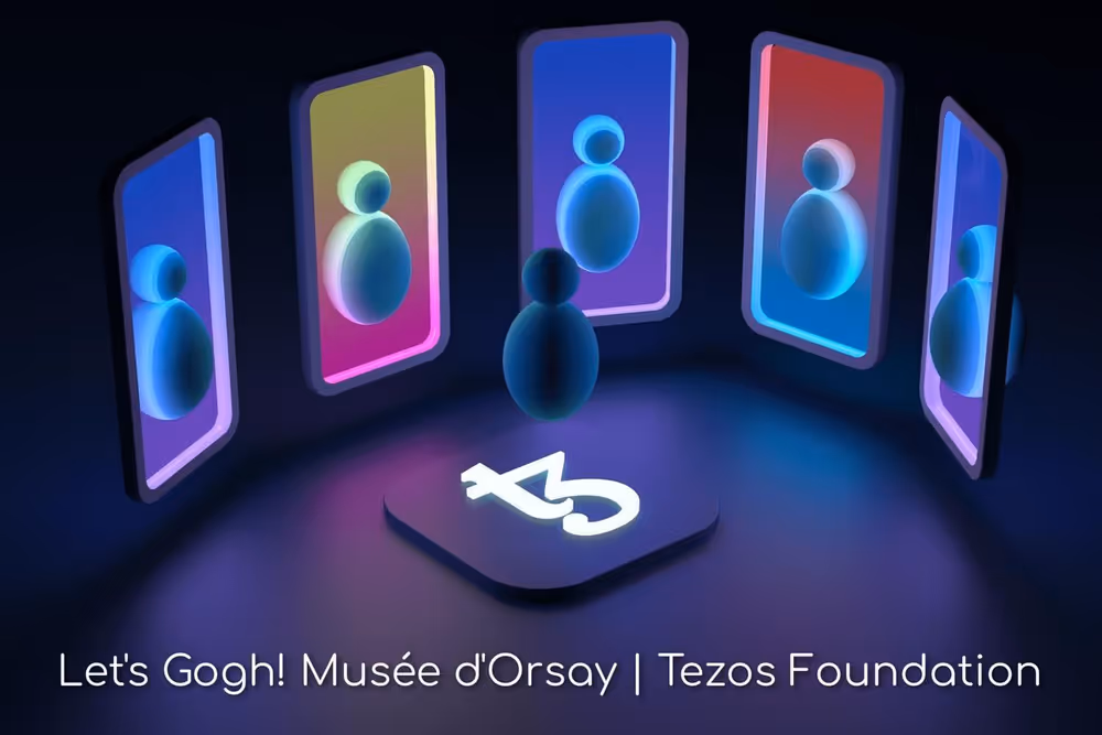 Let's Gogh The Mus e d'Orsay Tezos Foundation Partnership lead with digital souvenirs powered by KERU - What it Represents image 1